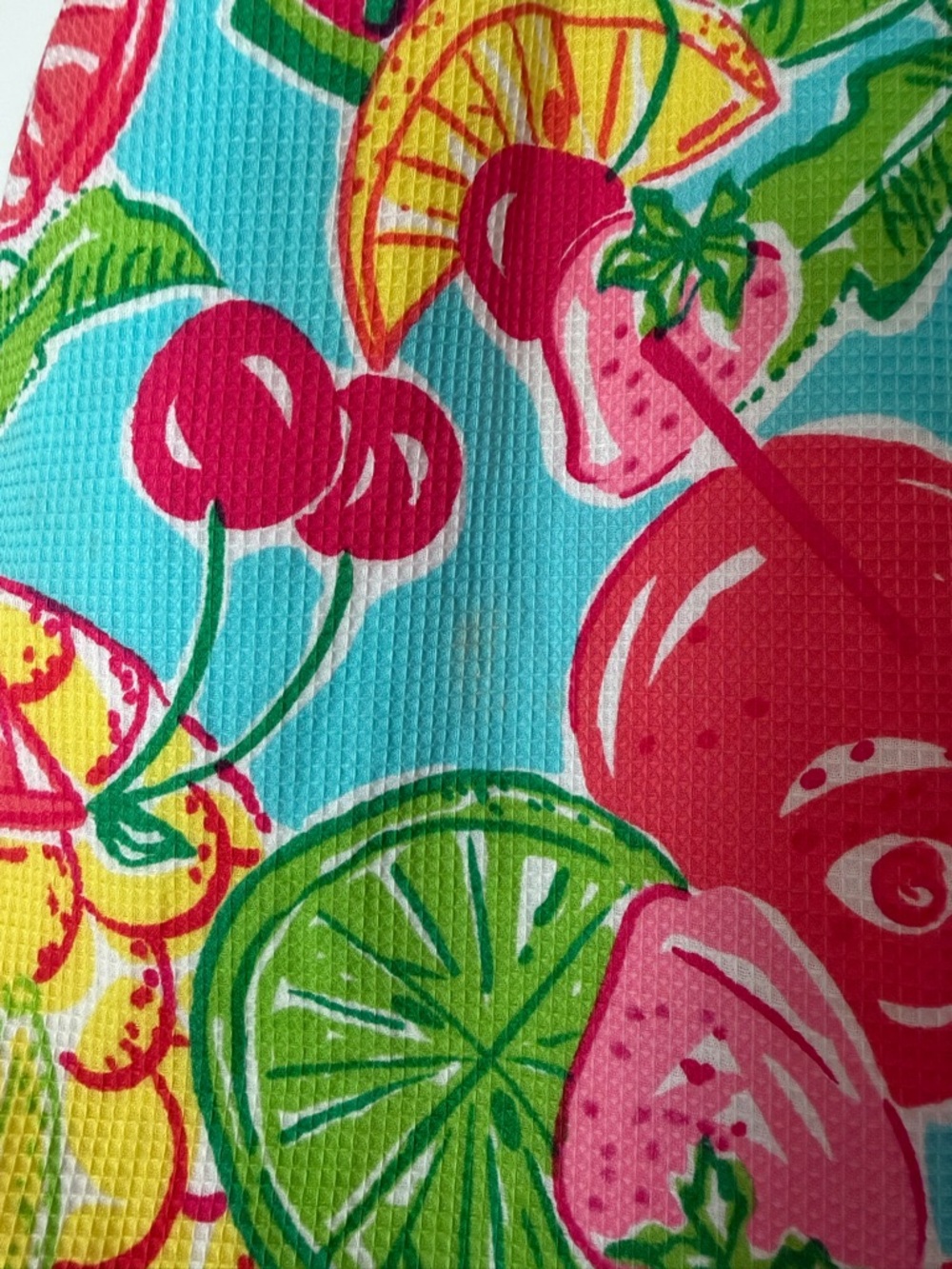 Rare Lilly Pulitzer Tutti Frutti classic shift dress size 16 white label - Picture 8 of 11